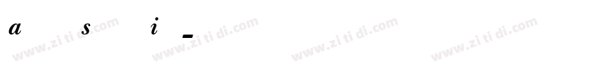 Abelard SemiboldItal字体转换